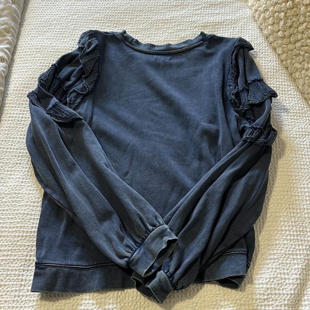 Ruffle sweatshirt - Picture 4 of 4